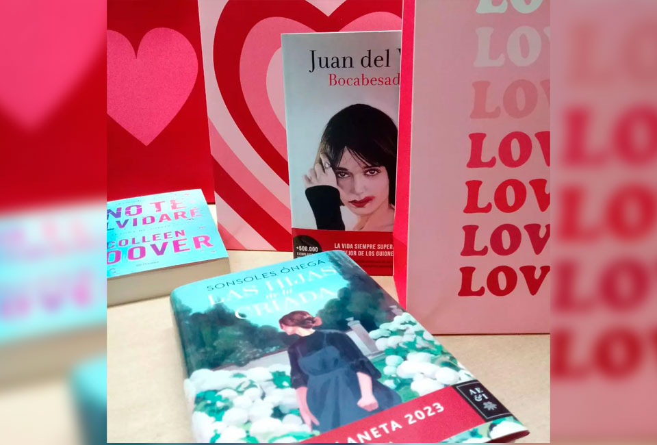 Este San Valentín regala amor en forma de libro